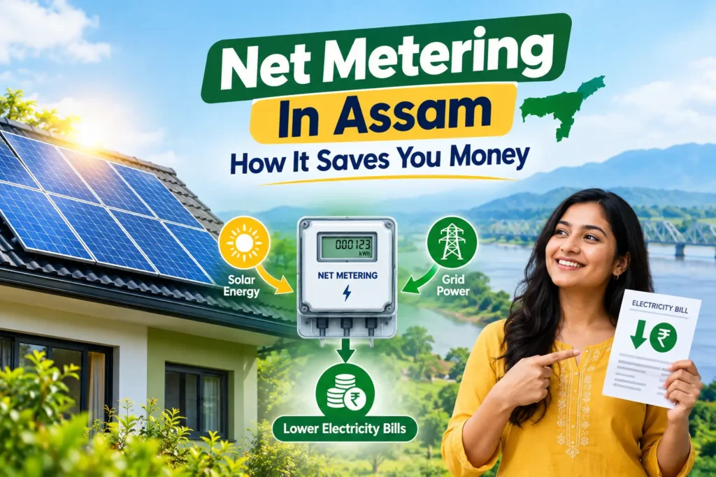 Discover how net metering in Assam helps you cut electricity bills and earn solar credits in 2025. A smart move for savings and sustainable living.