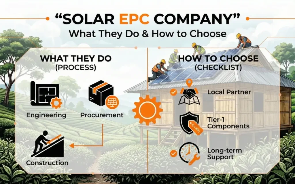 Save on electricity bills! Understanding Solar EPC services is key. Learn how to choose a trusted provider in Guwahati for subsidies & installation.